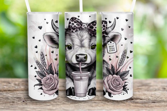 Best Mom Ever Highland Cow Tumbler Wrap Review for Real Projects