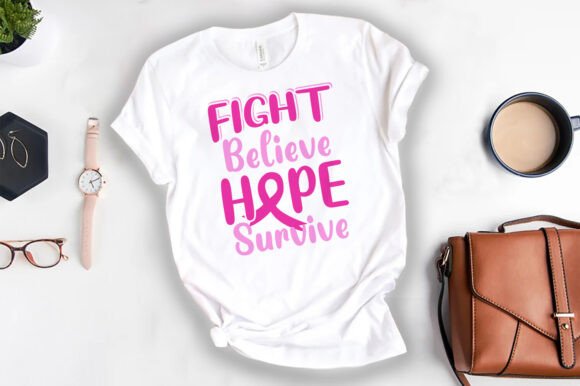 Fight Believe Hope Survive SVG Crafts: A Graphic Designer’s Perspective