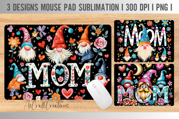 Gnome Mom Mouse Pad Graphics and Crafts Review