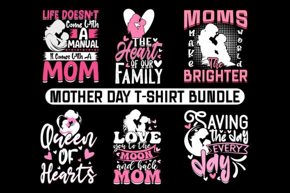 Heartfelt Graphics for Crafts: Mom, Daughter, Son Lover T-Shirt Design Review