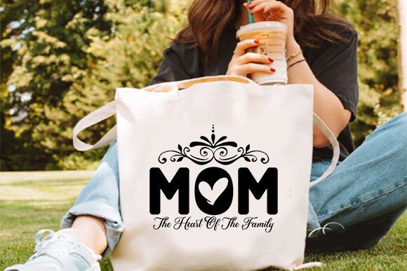 Mother’s Day Bag Design: A Versatile Graphic for Crafts and Creations