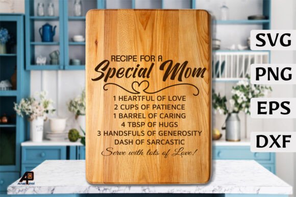 Recipe for Special Mom Funny Quotes Embroidery Review