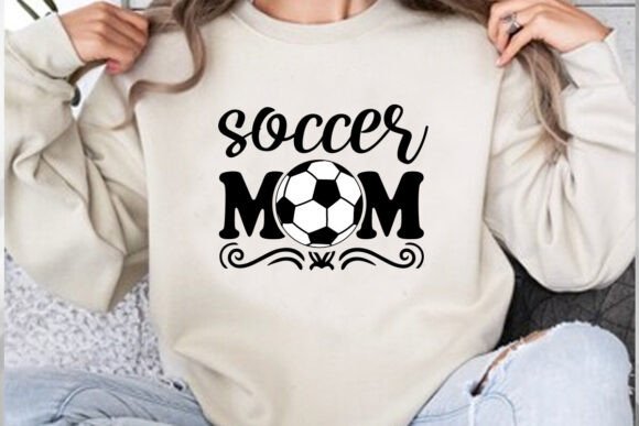 Soccer Mom Sweatshirt: A Versatile Graphic Design Asset for Crafts and Merchandise