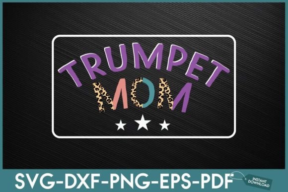 Trumpet Mom - Funny: A Playful Graphic Design Asset for Creative Publishers